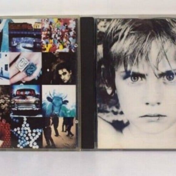 Lot of 2 U2 CDs WAR and Achtung Baby! - Picture 3 of 6